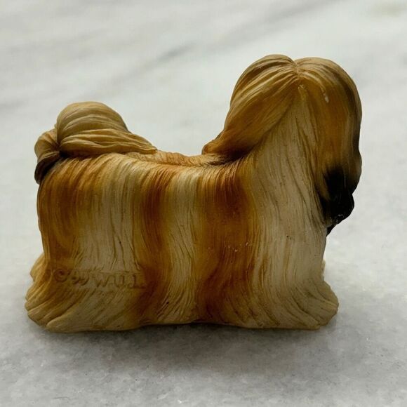 Vintage Lhasa Apso Summit Collection World Of Dogs '99 WUI Dog Figurine - Picture 3 of 7